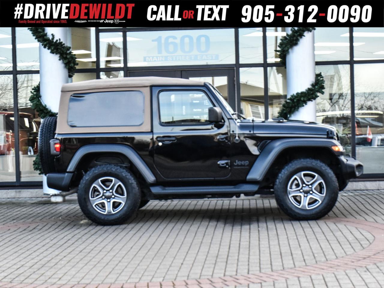 2020 Jeep Wrangler BLACK AND TAN   COLD WEATHER GRP   1 OWNER Photo