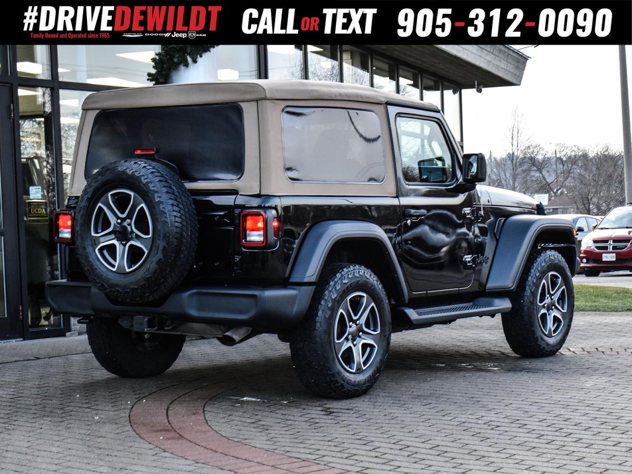 2020 Jeep Wrangler BLACK AND TAN   COLD WEATHER GRP   1 OWNER Photo
