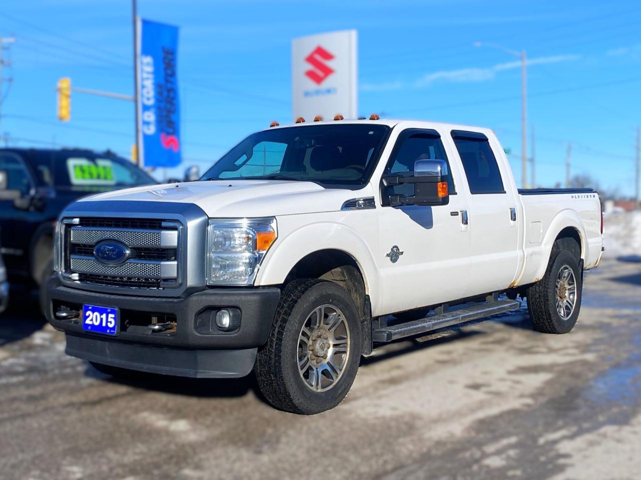 2015 Ford F-350 Platinum Crew Cab 4x4 ~6.7L Powerstroke Diesel Photo0