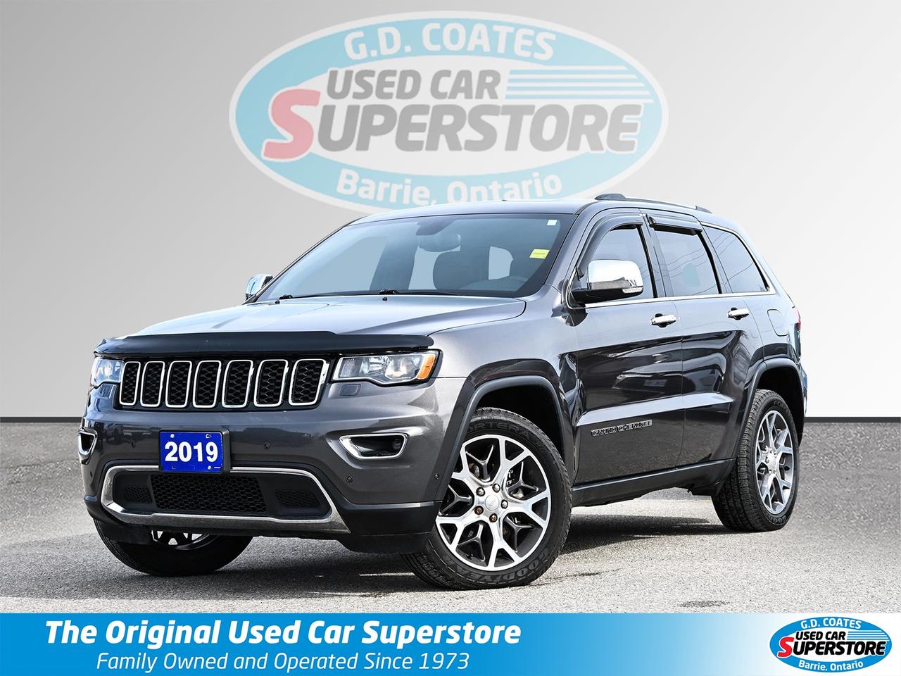 2019 Jeep Grand Cherokee Limited 4x4 ~Nav ~Heated Leather ~Sunroof ~Camera Photo0