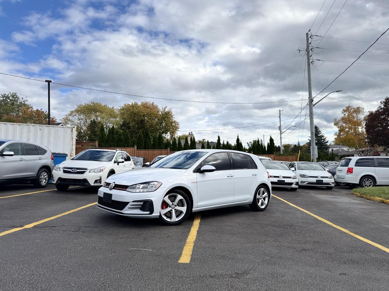 2019 Volkswagen Golf GTI Auto   0 Accidents   Plaid Interior Photo