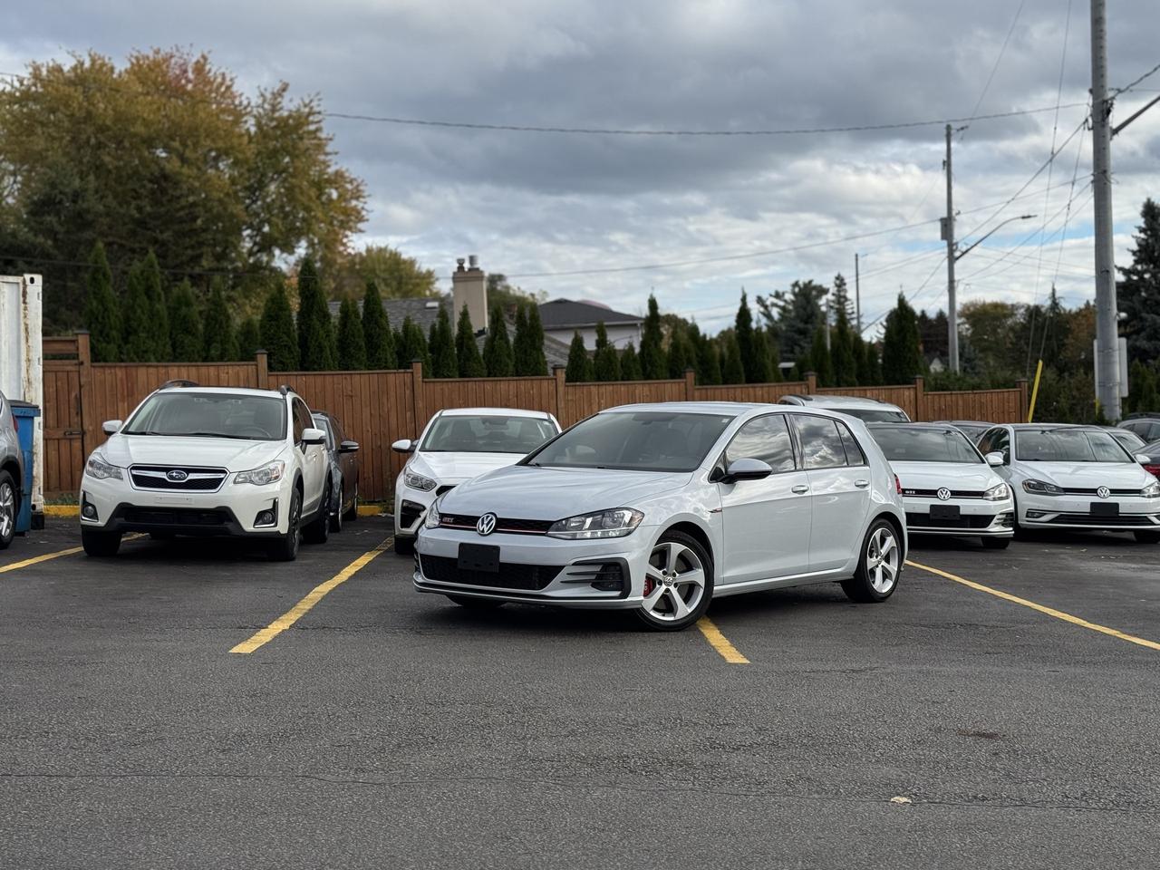 2019 Volkswagen Golf GTI Auto   0 Accidents   Plaid Interior Photo