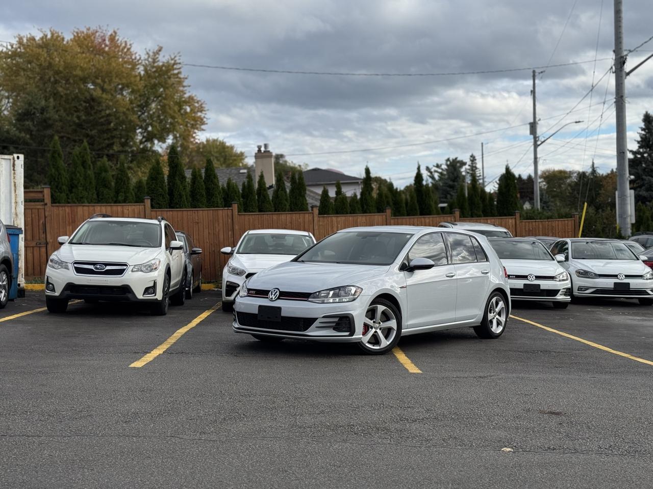 2019 Volkswagen Golf GTI Auto   0 Accidents   Plaid Interior Photo