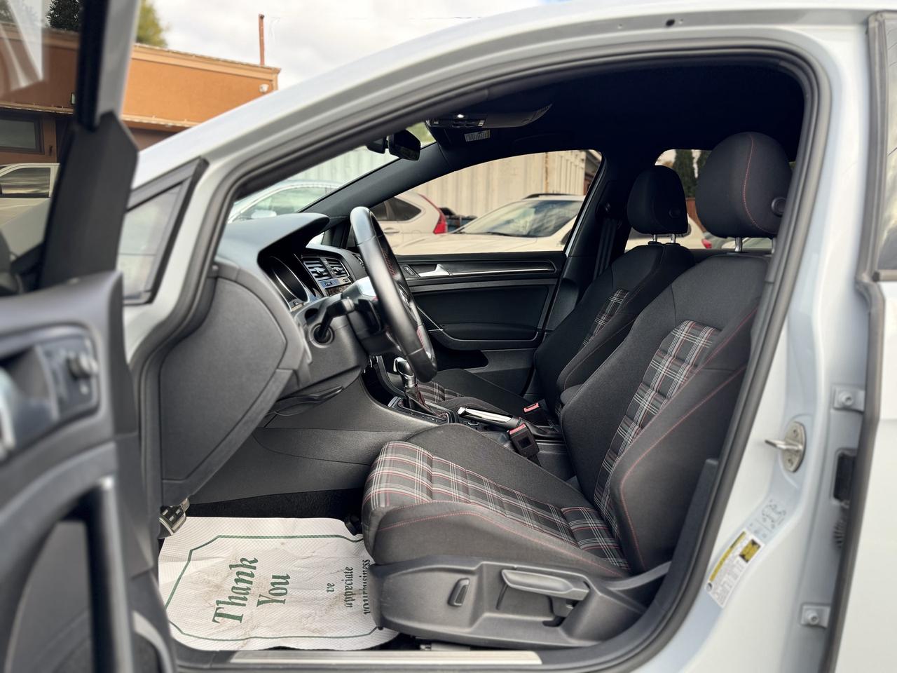 2019 Volkswagen Golf GTI Auto   0 Accidents   Plaid Interior Photo