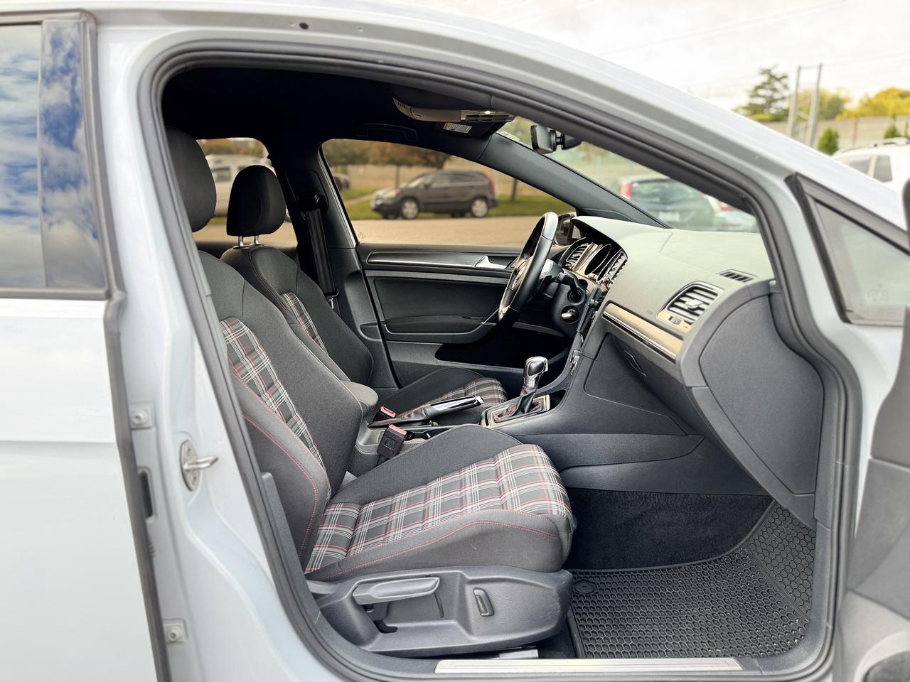 2019 Volkswagen Golf GTI Auto   0 Accidents   Plaid Interior Photo