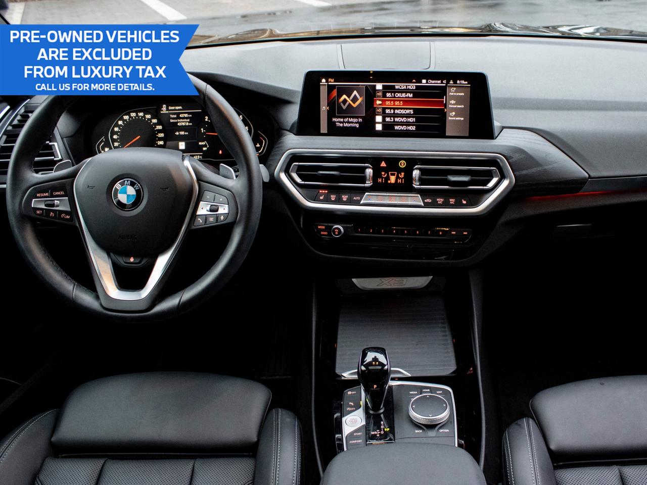 2022 BMW X3 LOW KMS-BLIND SPOT-PANRORAMIC ROOF Photo