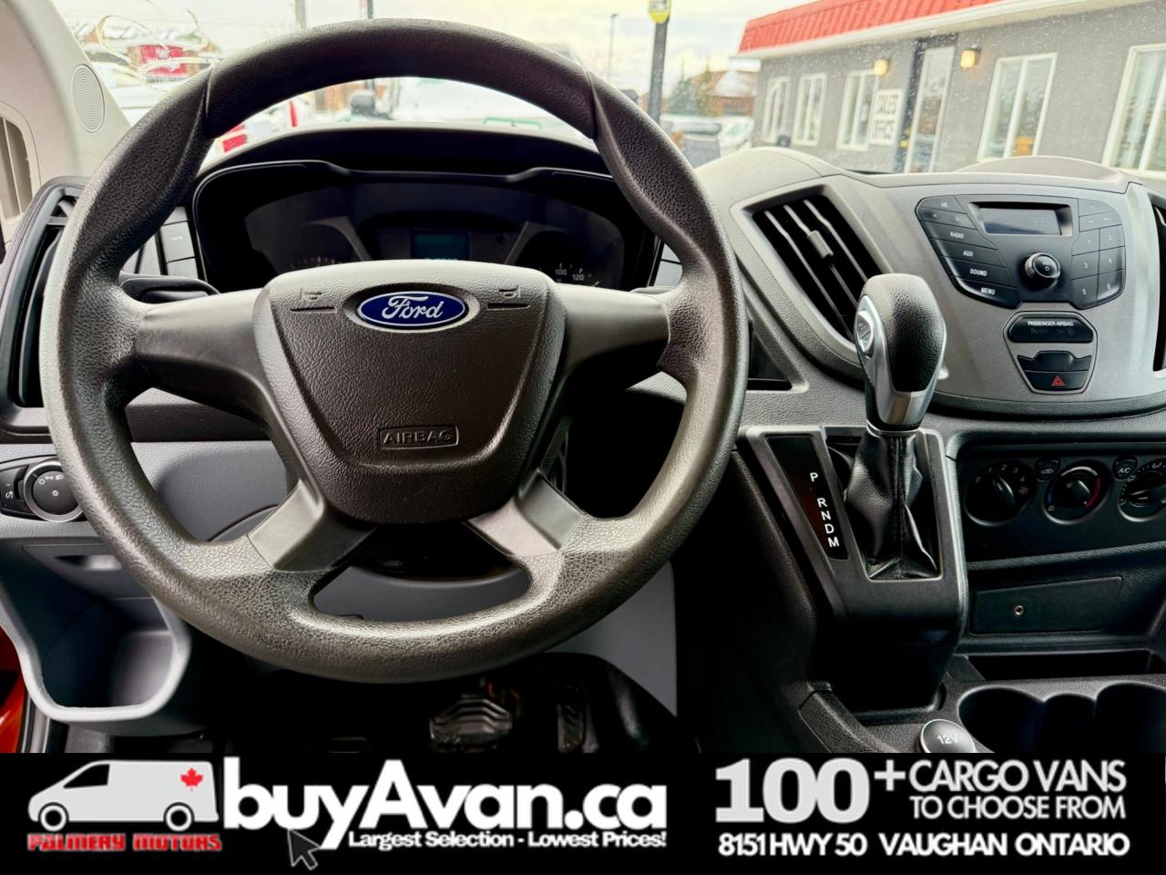 2018 Ford Transit Cargo Van Cargo 148" Low Roof + Divider Photo