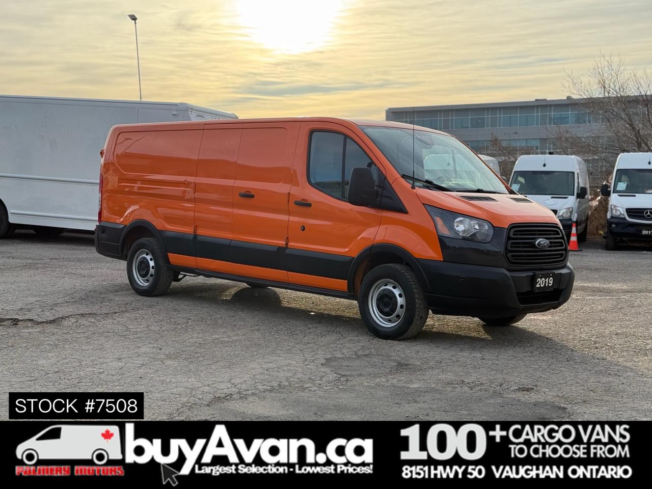 2019 Ford Transit Cargo Van Cargo 148" Low Roof + Divider Photo