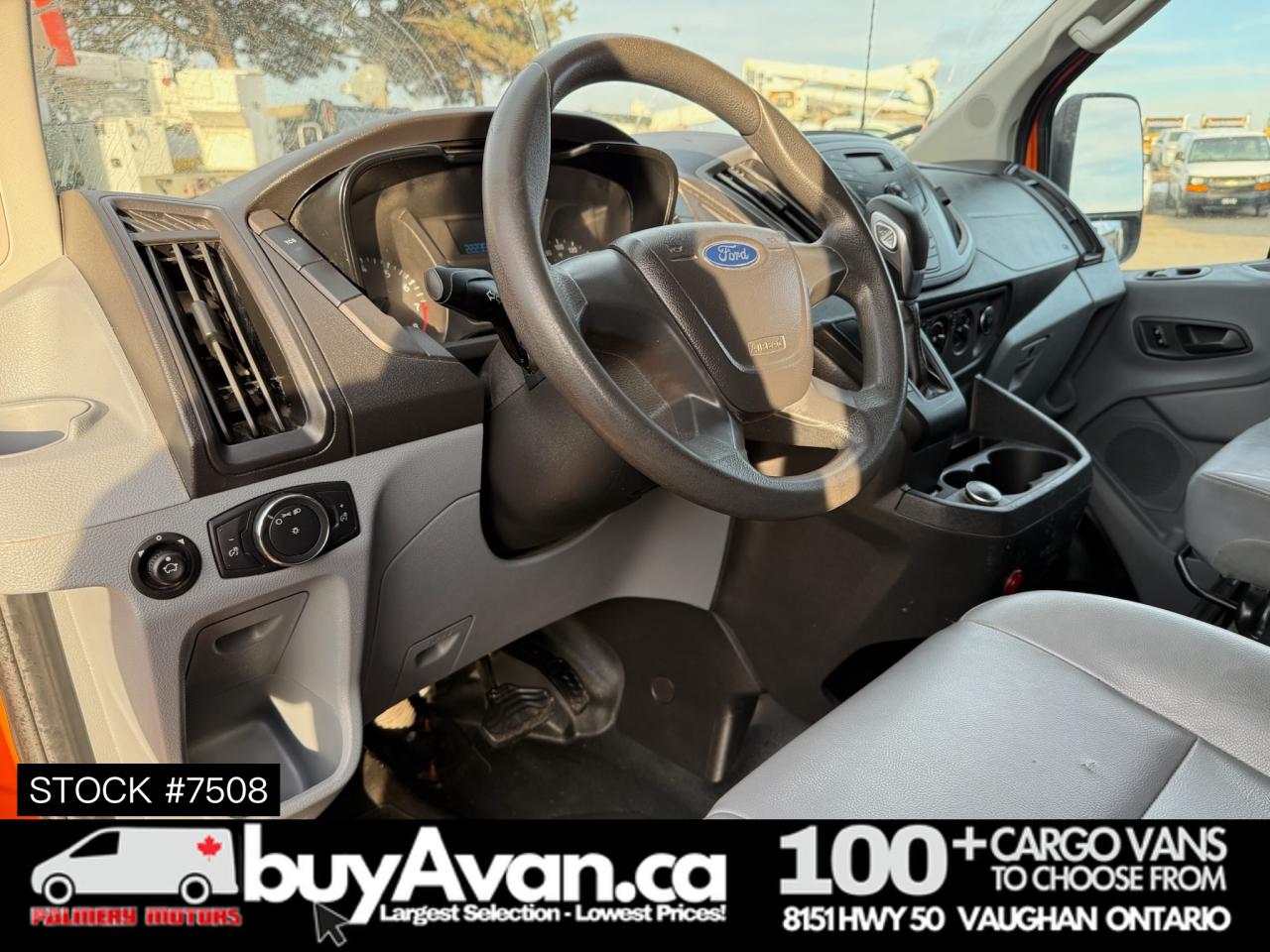 2019 Ford Transit Cargo Van Cargo 148" Low Roof + Divider Photo