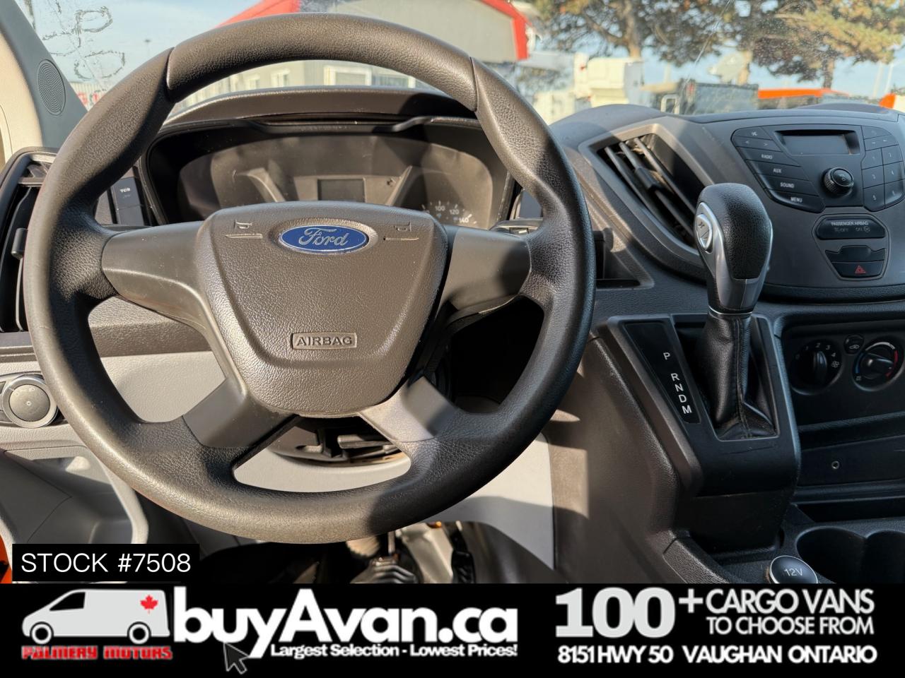 2019 Ford Transit Cargo Van Cargo 148" Low Roof + Divider Photo