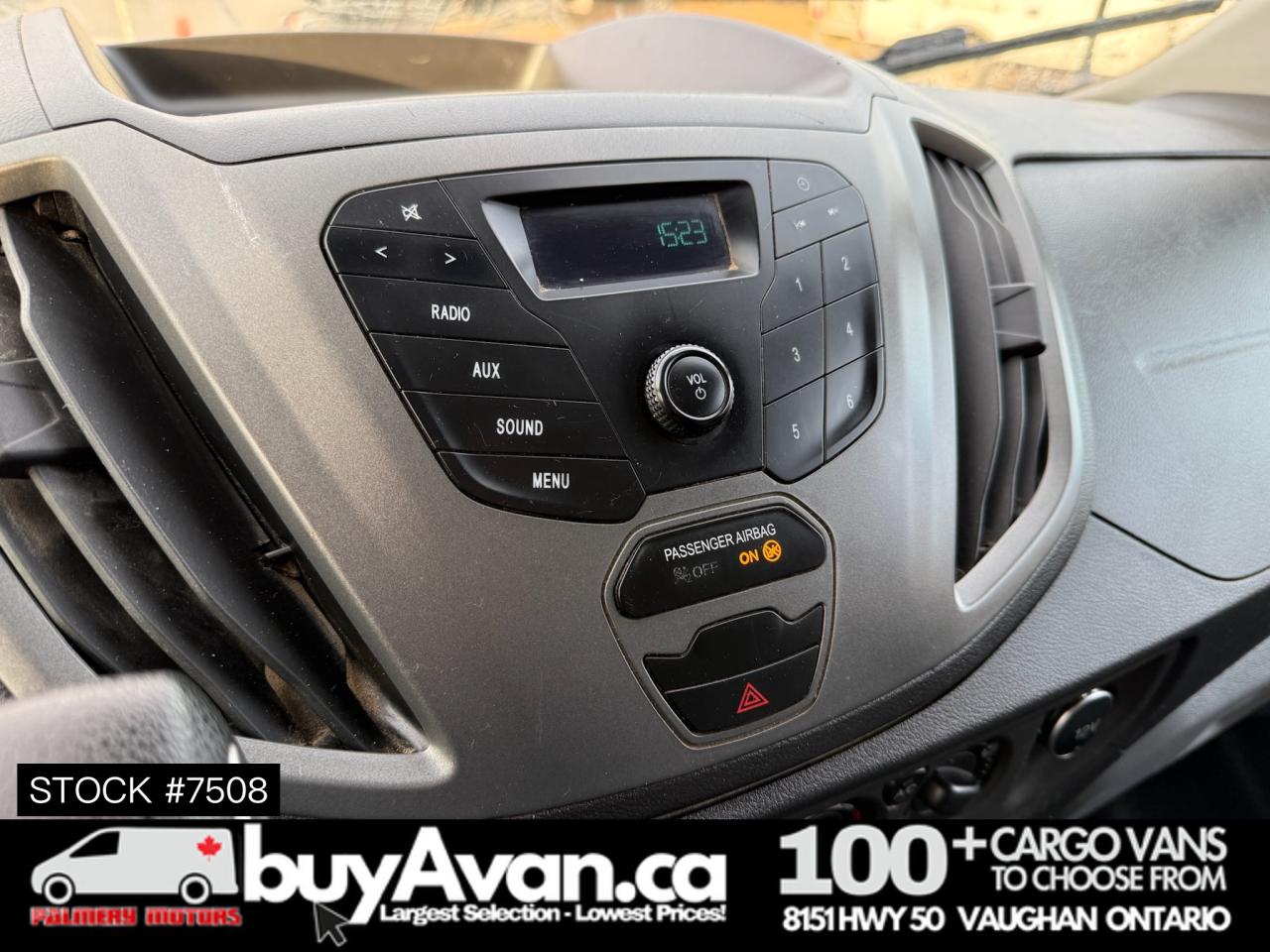 2019 Ford Transit Cargo Van Cargo 148" Low Roof + Divider Photo