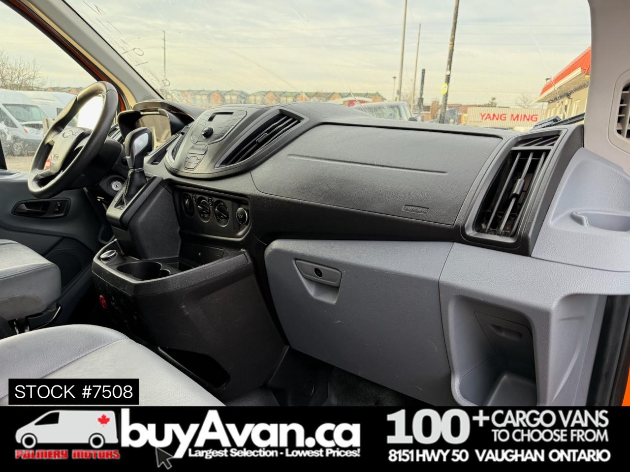 2019 Ford Transit Cargo Van Cargo 148" Low Roof + Divider Photo