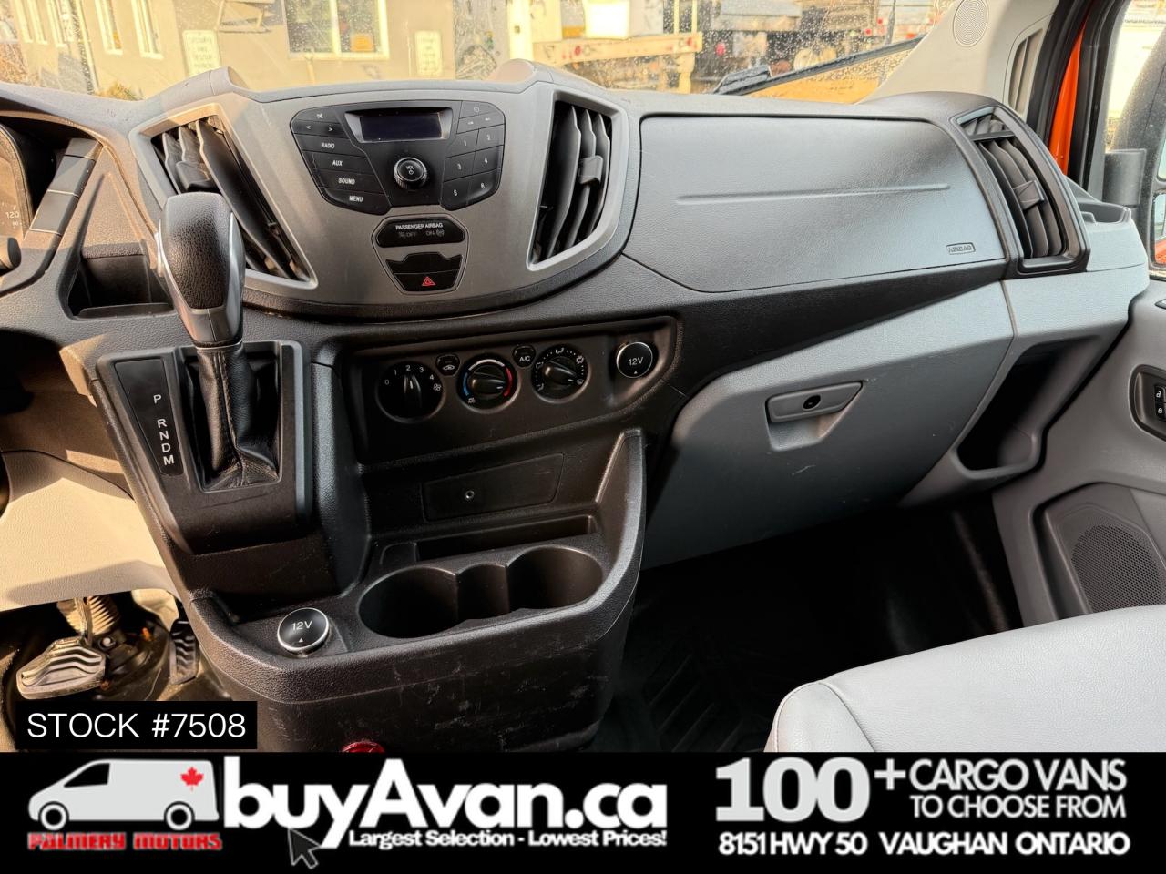 2019 Ford Transit Cargo Van Cargo 148" Low Roof + Divider Photo