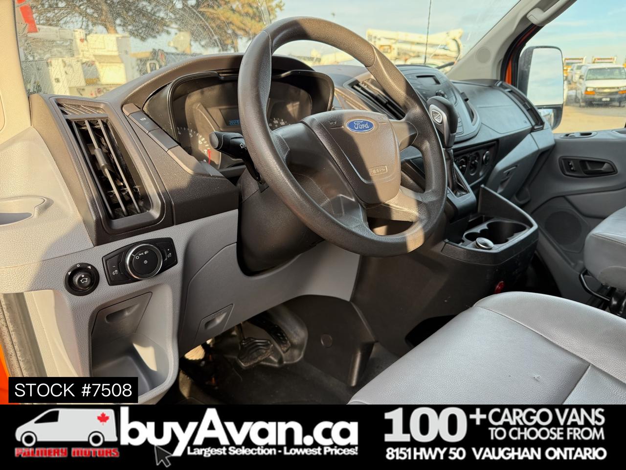 2019 Ford Transit Cargo Van Cargo 148" Low Roof + Divider Photo