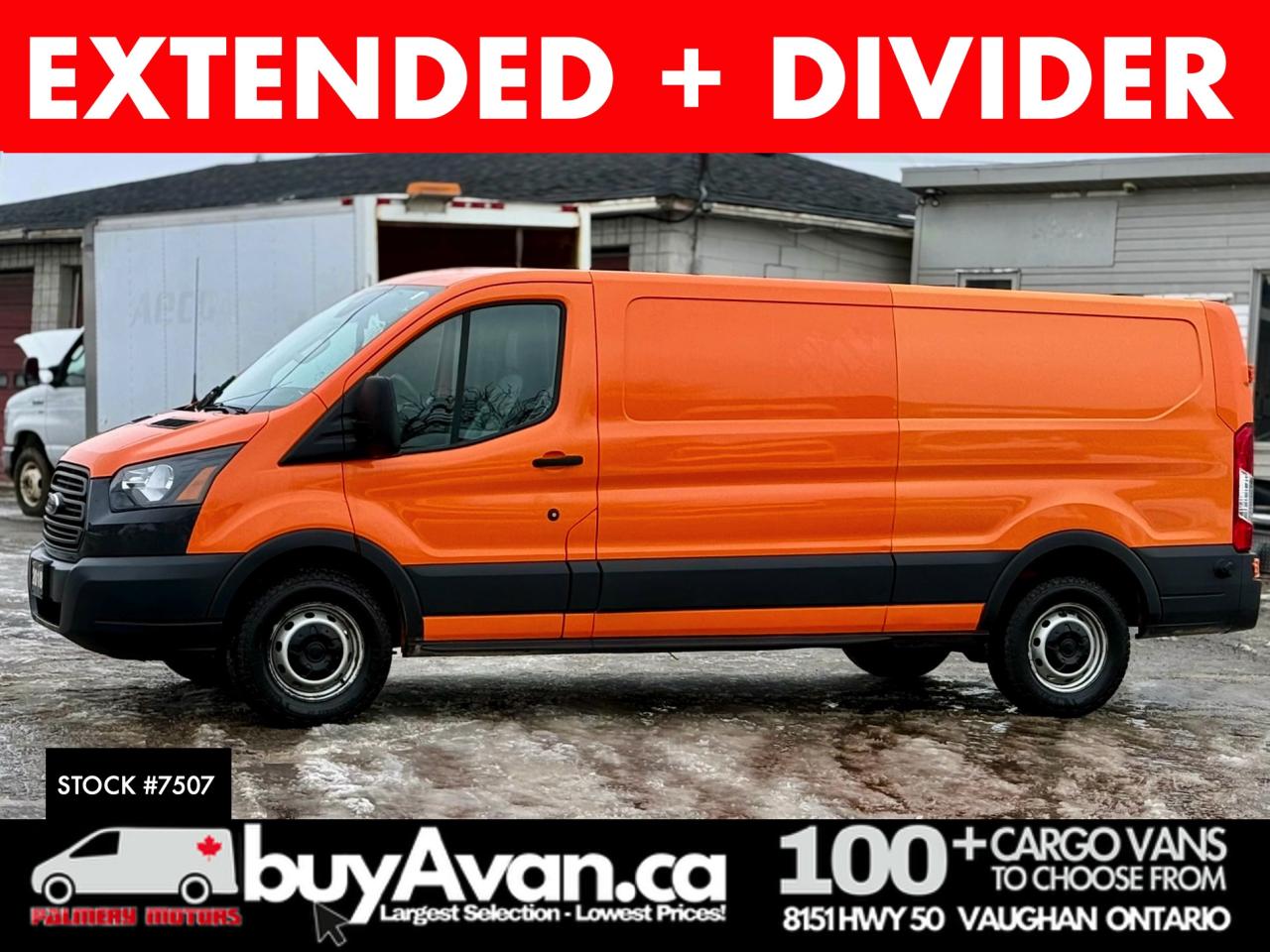 2018 Ford Transit Cargo Van Cargo 148" Low Roof + Divider Photo