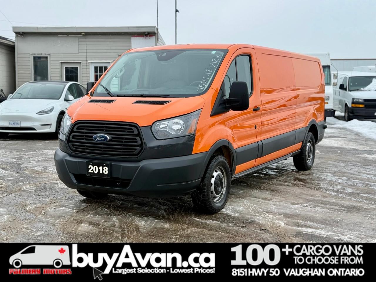 2018 Ford Transit Cargo Van Cargo 148" Low Roof + Divider Photo