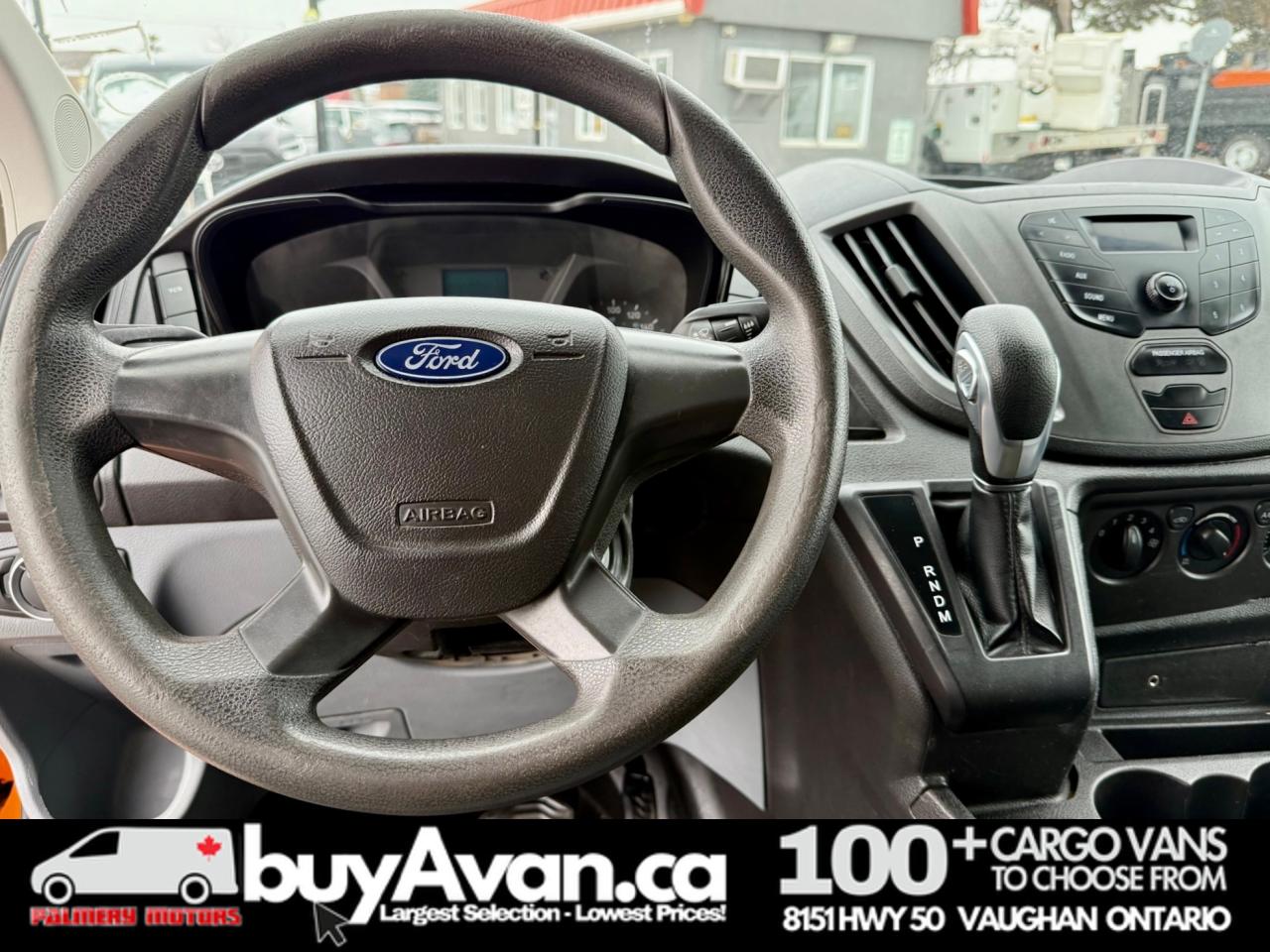 2018 Ford Transit Cargo Van Cargo 148" Low Roof + Divider Photo