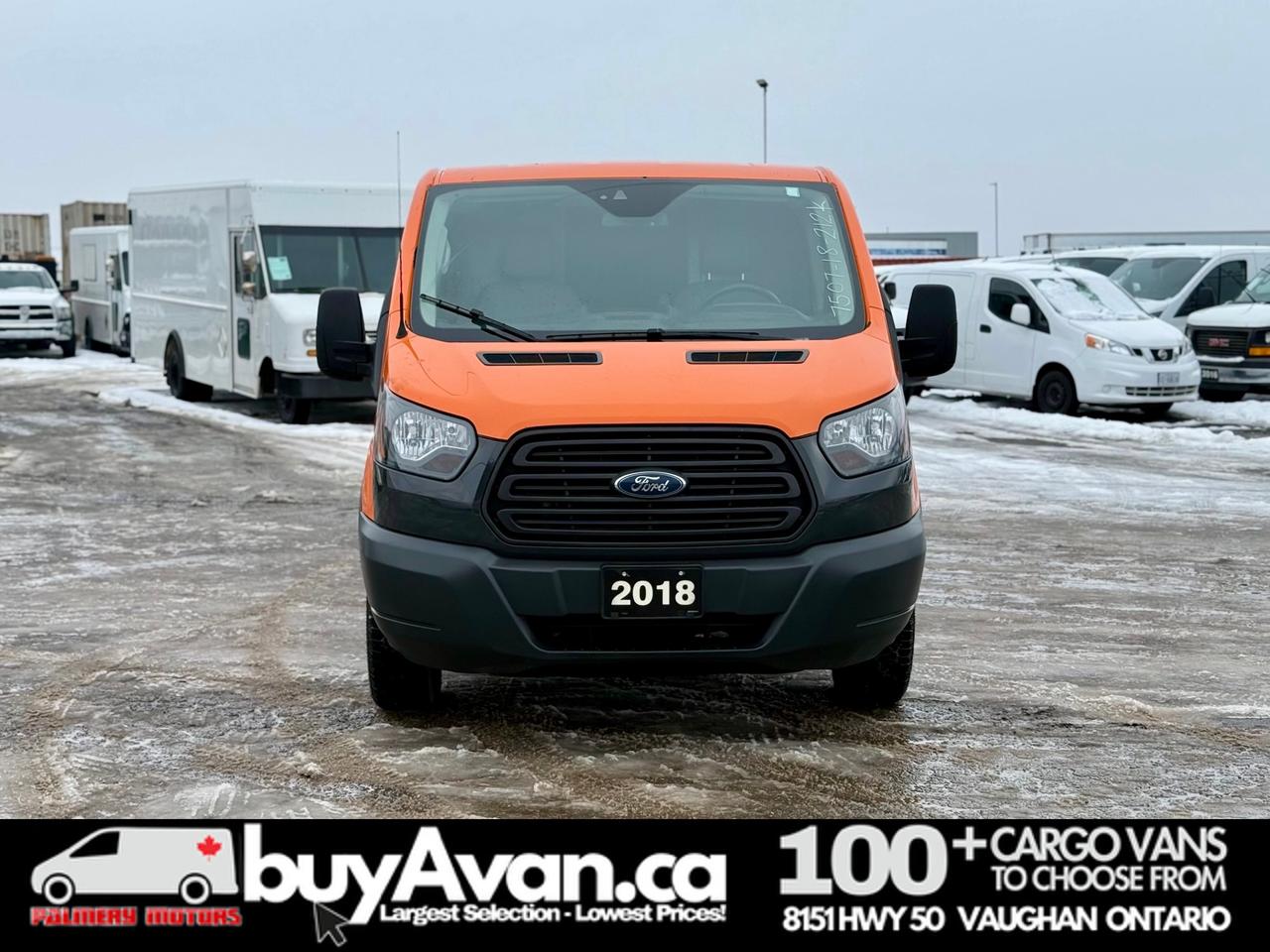 2018 Ford Transit Cargo Van 148 Low Roof   Former Fleet   Certified   NO Fees Photo