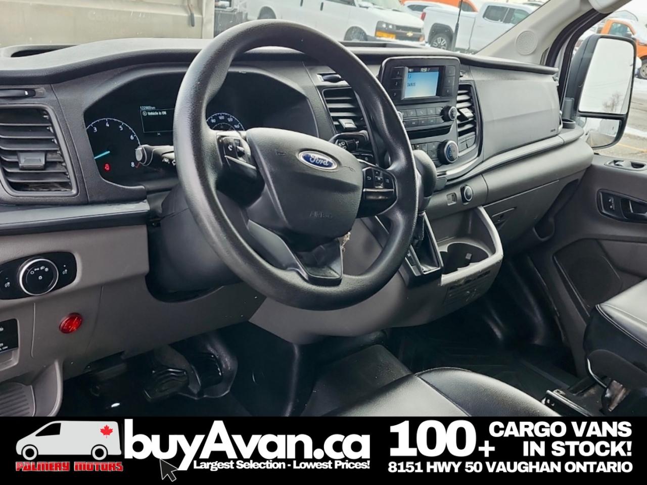 2021 Ford Transit Cargo Van Cargo 148" Mid Roof + Divider Photo3