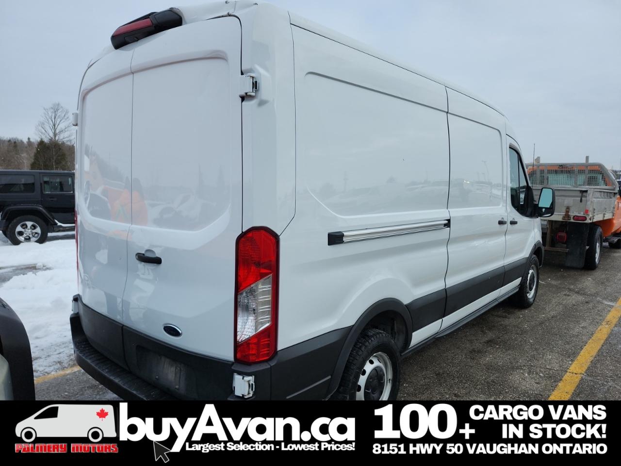 2021 Ford Transit Cargo Van Cargo 148" Mid Roof + Divider Photo