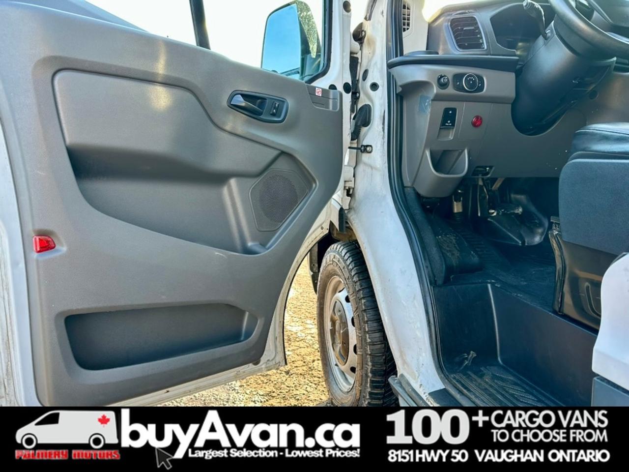 2021 Ford Transit Cargo Van Cargo 148 WB Mid Roof + Divider   CERTIFIED Photo
