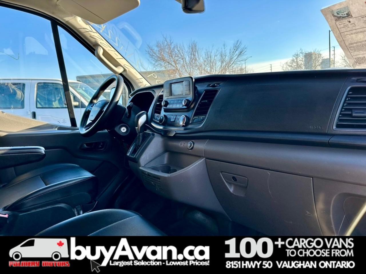 2021 Ford Transit Cargo Van Cargo 148 WB Mid Roof + Divider   CERTIFIED Photo