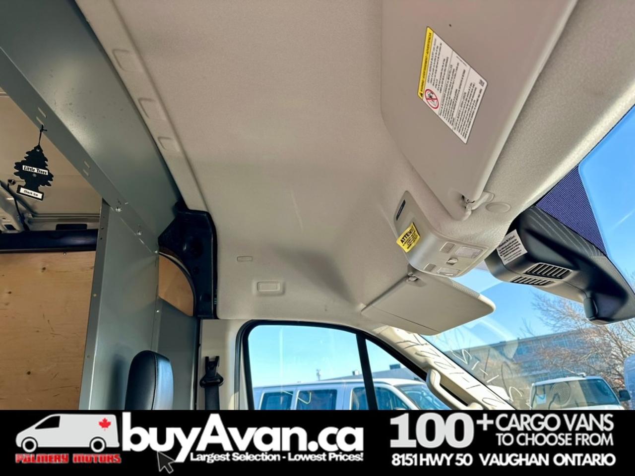 2021 Ford Transit Cargo Van Cargo 148 WB Mid Roof + Divider   CERTIFIED Photo
