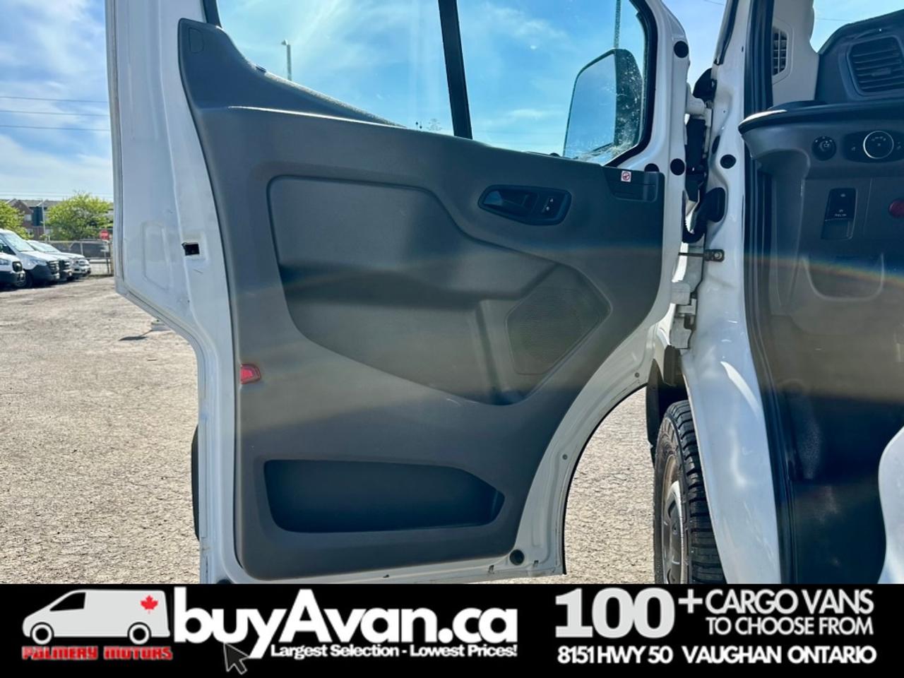 2021 Ford Transit Cargo Van Cargo 148 WB Mid Roof + Divider   CERTIFIED Photo
