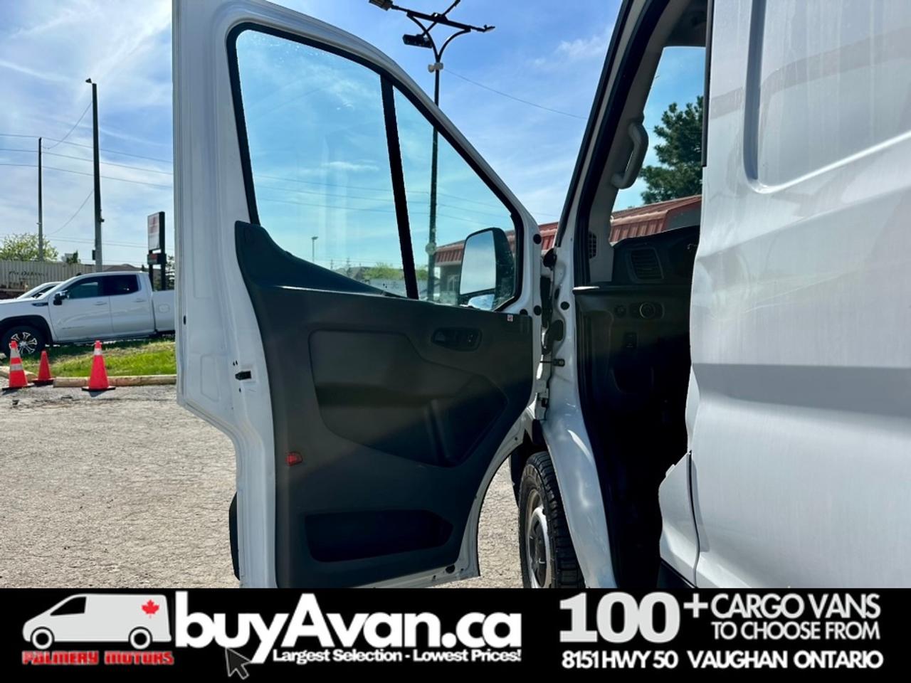 2021 Ford Transit Cargo Van Cargo 148 WB Mid Roof + Divider   CERTIFIED Photo