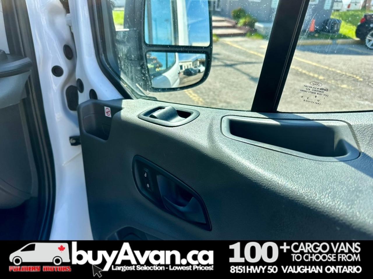 2021 Ford Transit Cargo Van Cargo 148 WB Mid Roof + Divider   CERTIFIED Photo