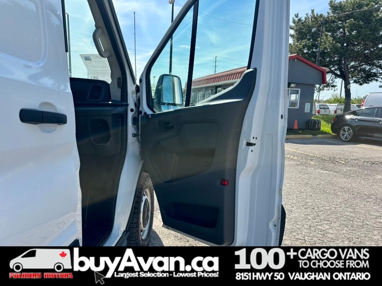 2021 Ford Transit Cargo Van Cargo 148 WB Mid Roof + Divider   CERTIFIED Photo
