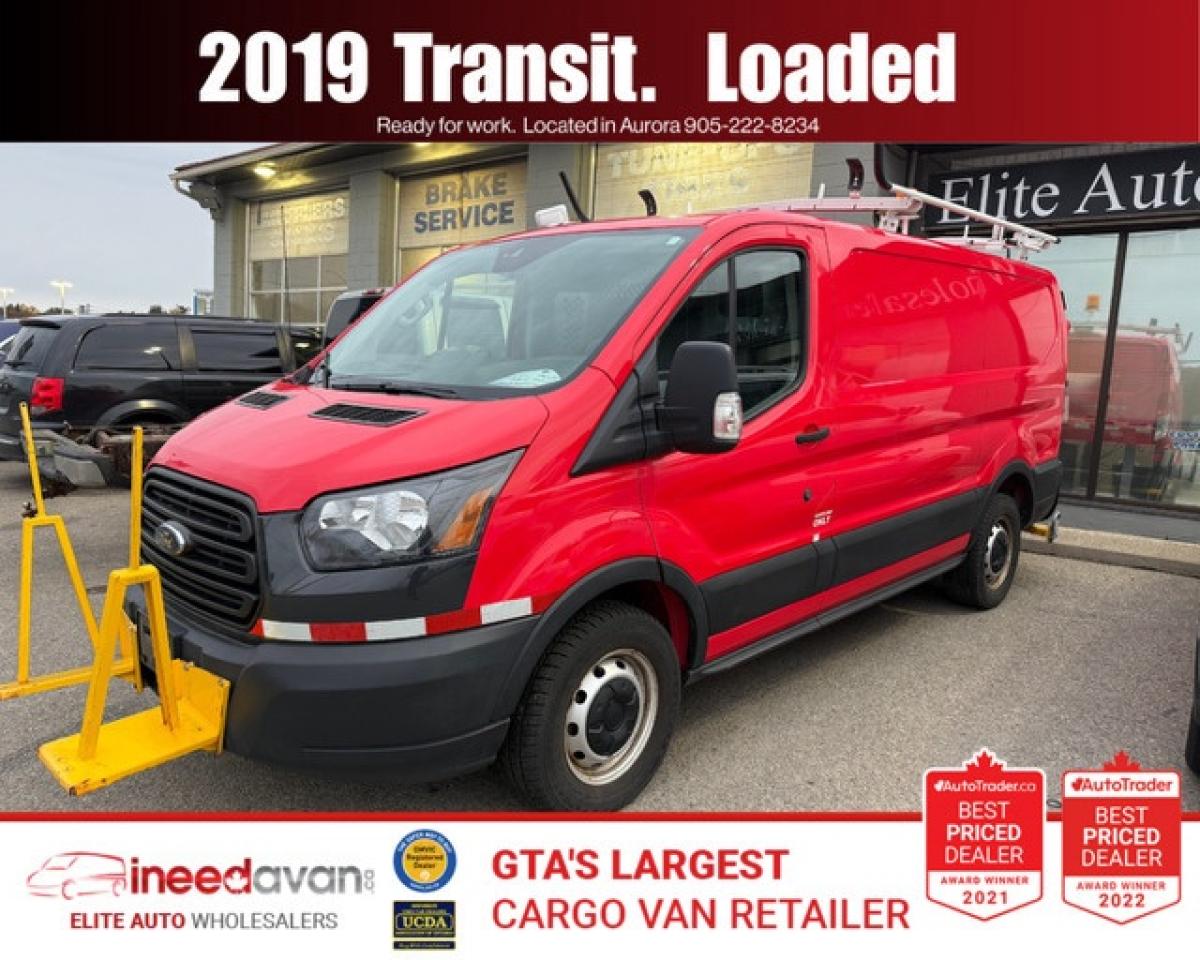 2019 Ford Transit Van T-250 130  Low Rf 9000 GVWR Swing-Out RH Dr Photo0