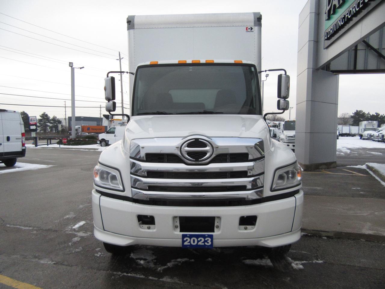 2023 Hino L7 WITH 26FT BOX LARGE ALUMINUM POWER LIFTGATE & RAMP Photo