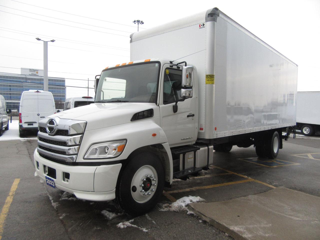 2023 Hino L7 WITH 26FT BOX LARGE ALUMINUM POWER LIFTGATE Photo