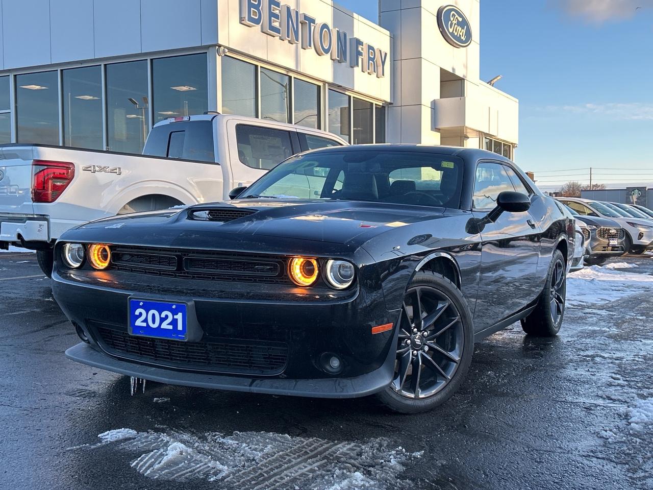 2021 Dodge Challenger COUPE 2DR 3.6L AWD LEATHER HEATED SEATS SUNROOF Photo0