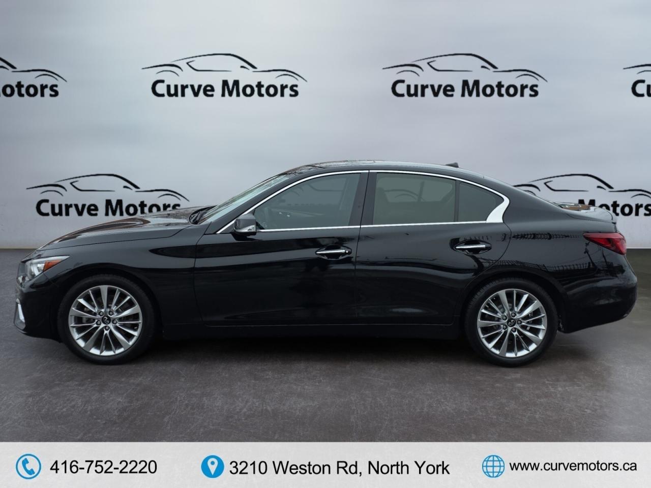 2021 Infiniti Q50 LUXE AWD *300 HP/NO ACCIDENTS/ROOF/CARPLAY/360 CAM Photo