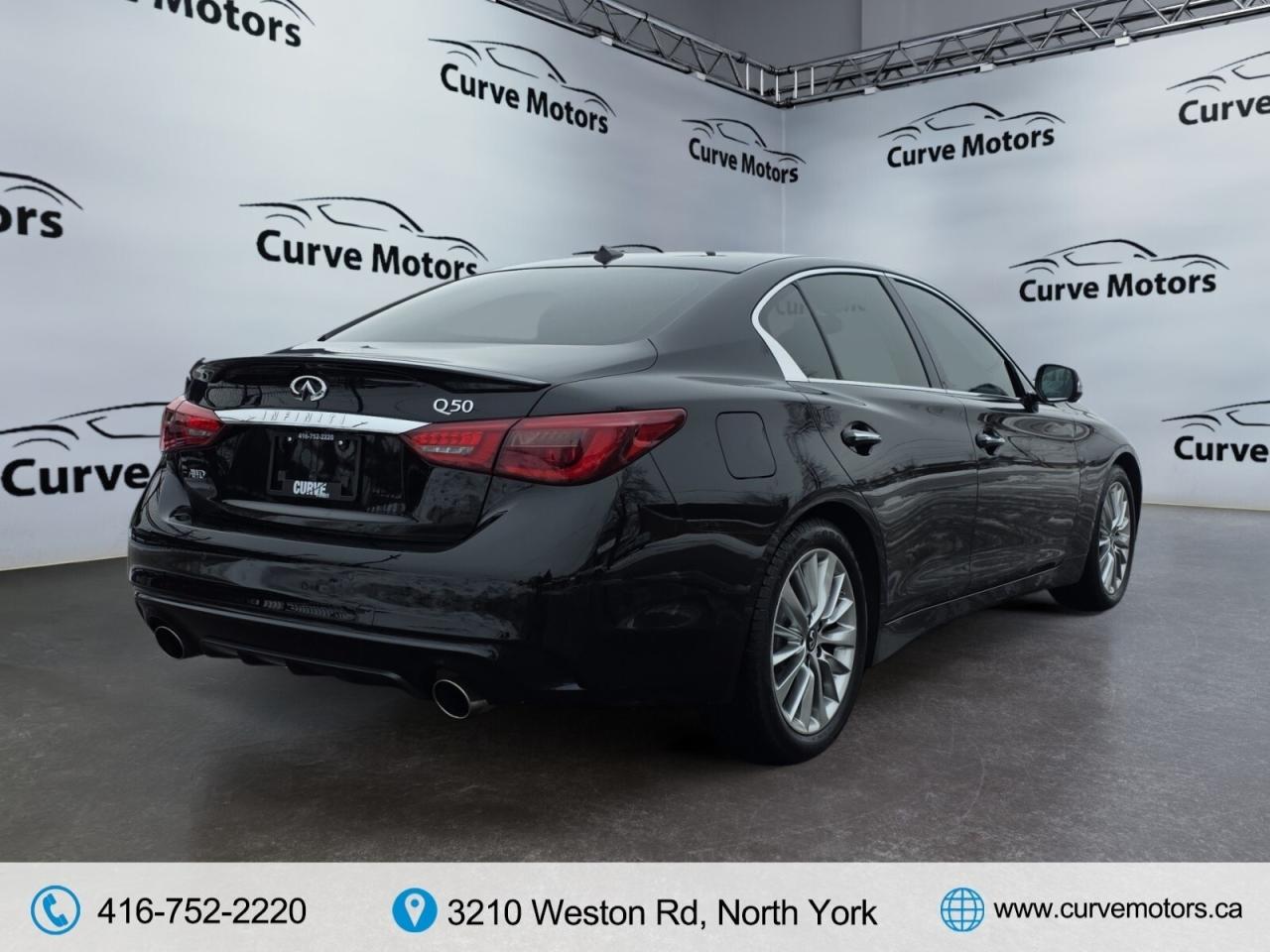 2021 Infiniti Q50 LUXE AWD *300 HP/NO ACCIDENTS/ROOF/CARPLAY/360 CAM Photo