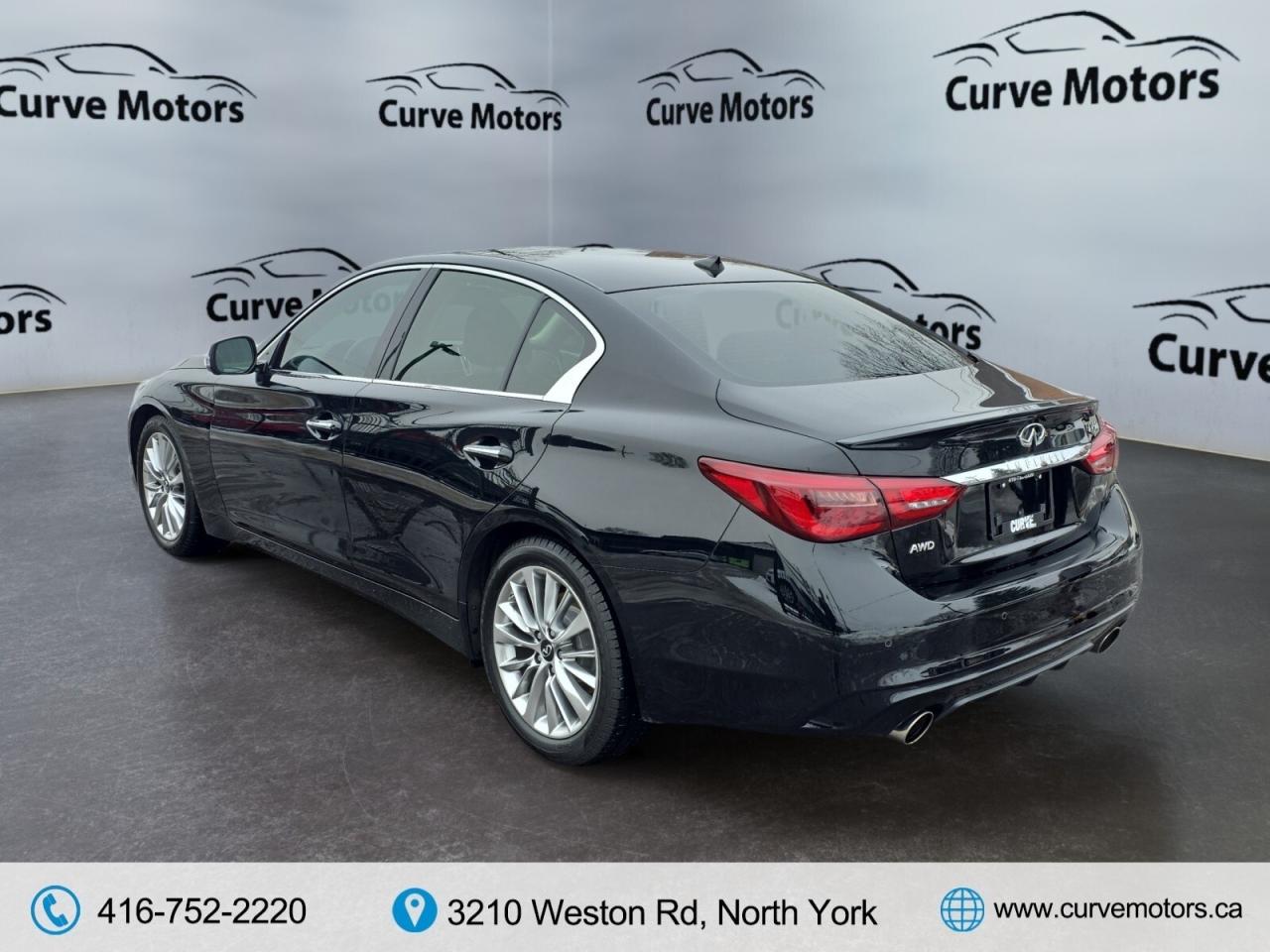 2021 Infiniti Q50 LUXE AWD *300 HP/NO ACCIDENTS/ROOF/CARPLAY/360 CAM Photo