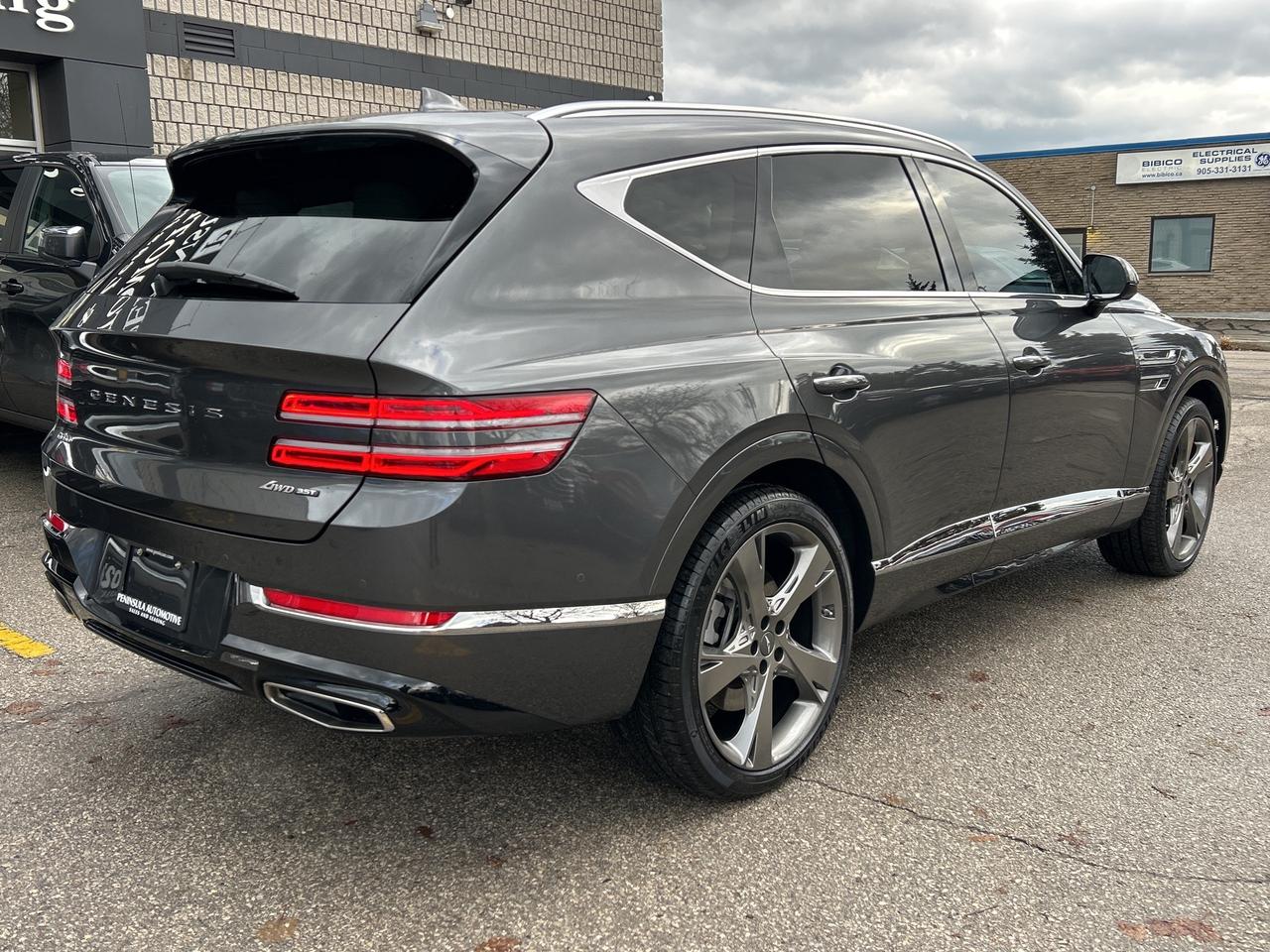 2022 Genesis GV80 3.5T PRESTIGE, 4 NEW TIRES,7 PASSENGER,REMOTE PARK Photo2