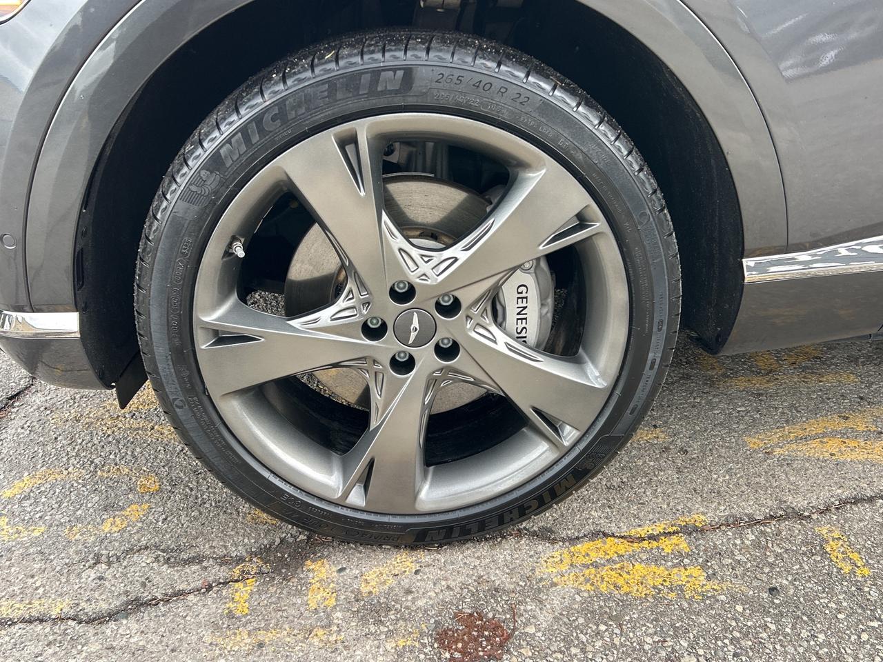 2022 Genesis GV80 3.5T PRESTIGE, 4 NEW TIRES,7 PASSENGER,REMOTE PARK Photo