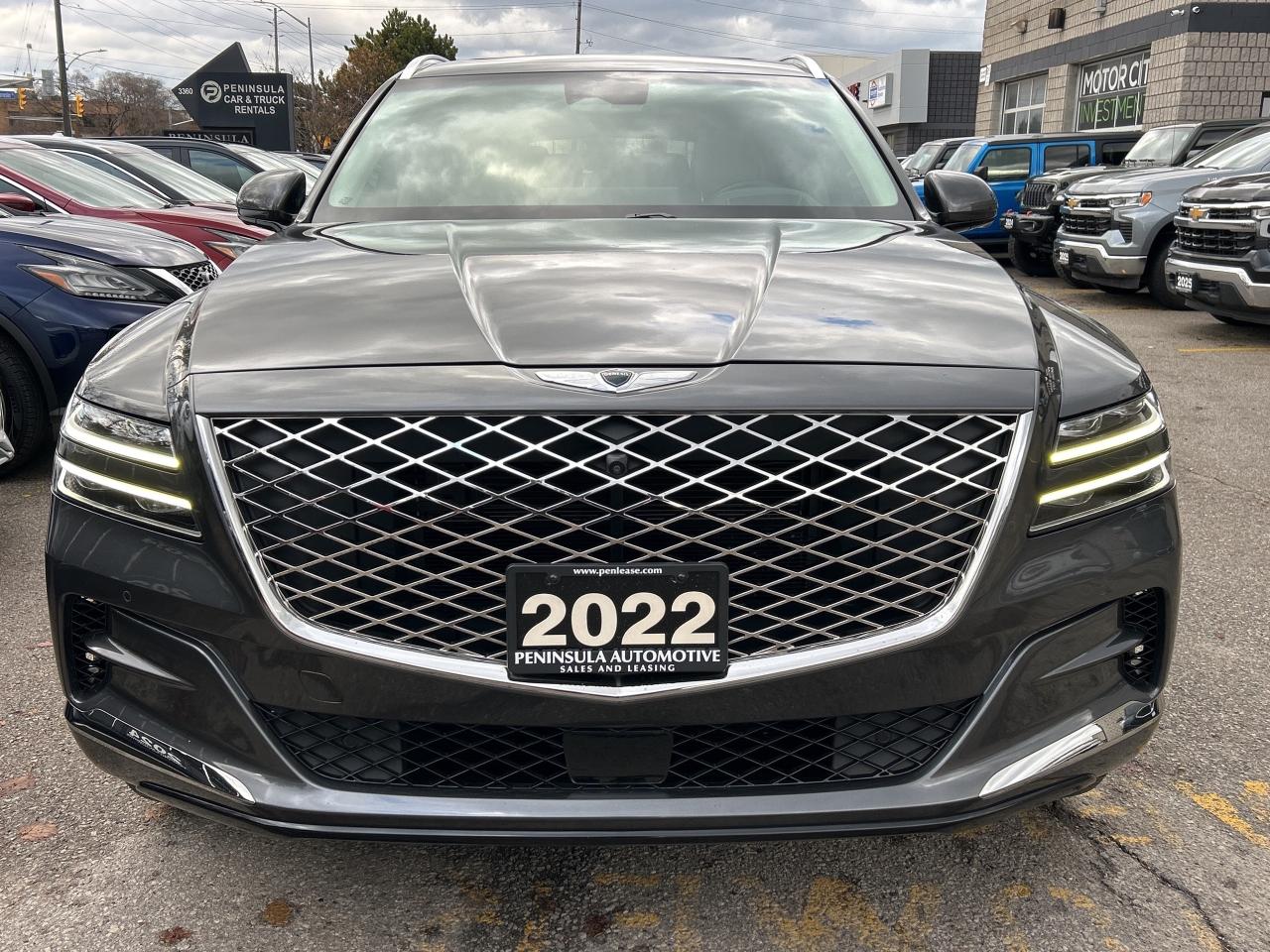 2022 Genesis GV80 3.5T PRESTIGE, 4 NEW TIRES,7 PASSENGER,REMOTE PARK Photo
