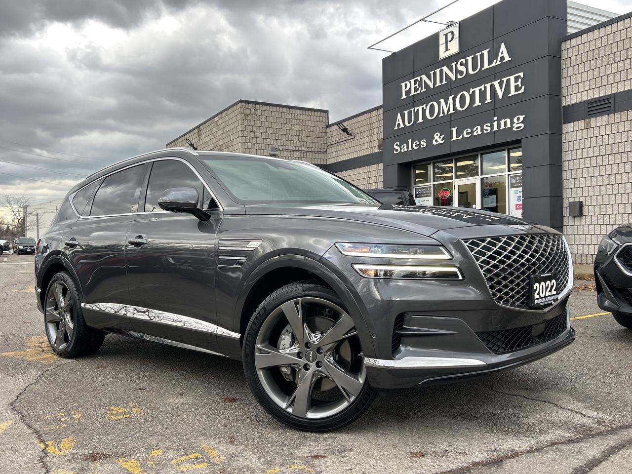 2022 Genesis GV80 3.5T PRESTIGE, 4 NEW TIRES,7 PASSENGER,REMOTE PARK Photo0