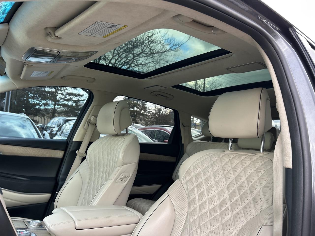 2022 Genesis GV80 3.5T PRESTIGE, 4 NEW TIRES,7 PASSENGER,REMOTE PARK Photo3