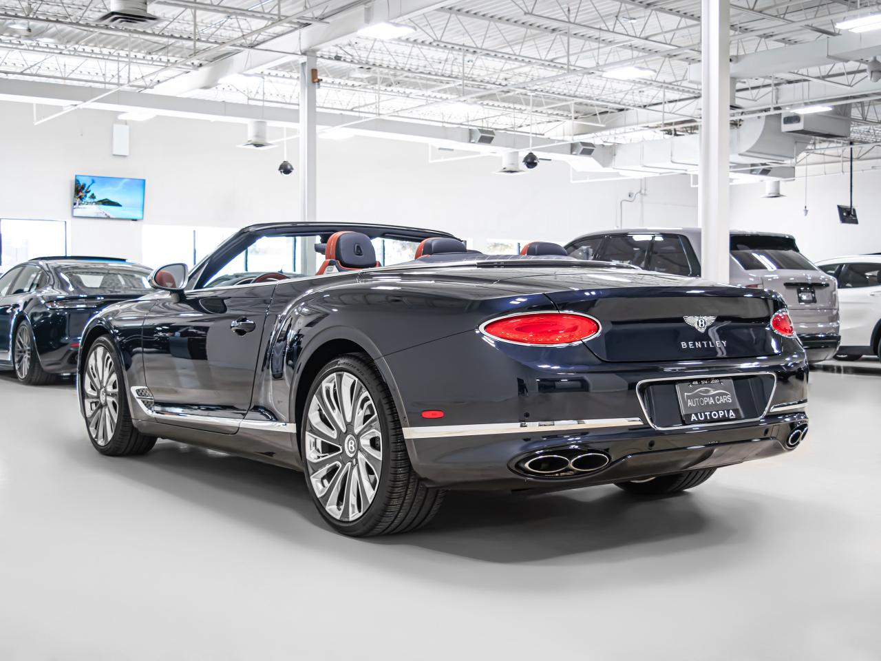 2022 Bentley Continental GT MULLINER V8 CONVERTIBLE NAIM SOUND NAVI REAR CA Photo3