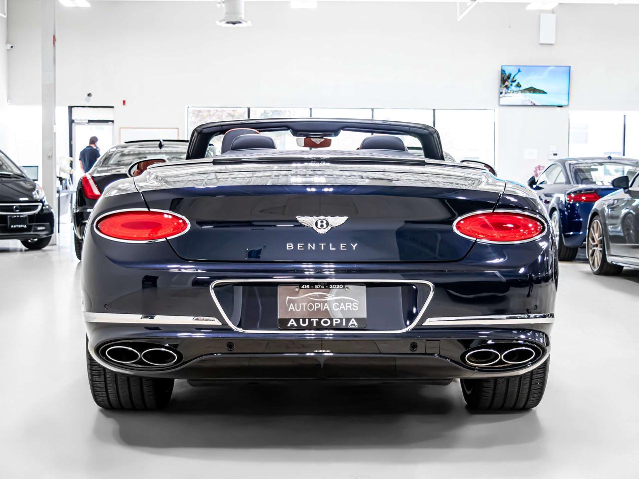 2022 Bentley Continental GT MULLINER V8 CONVERTIBLE NAIM SOUND NAVI REAR CA Photo4
