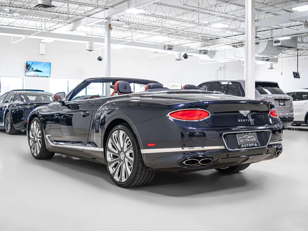 2022 Bentley Continental GT MULLINER V8 CONVERTIBLE NAIM SOUND NAVI REAR CA Photo3