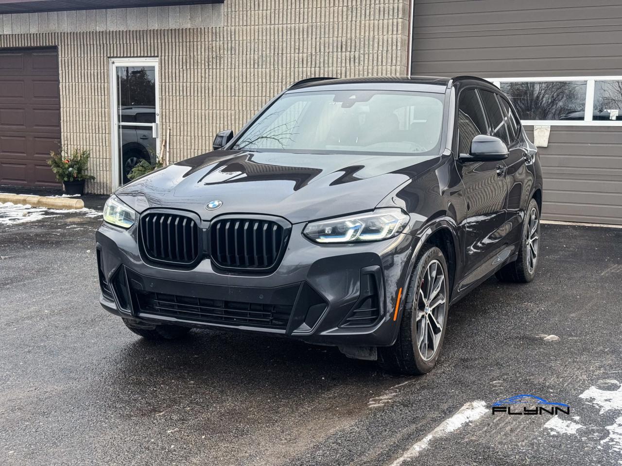 2023 BMW X3 xDrive30i M SPORT, Graphite on Red Int Photo4