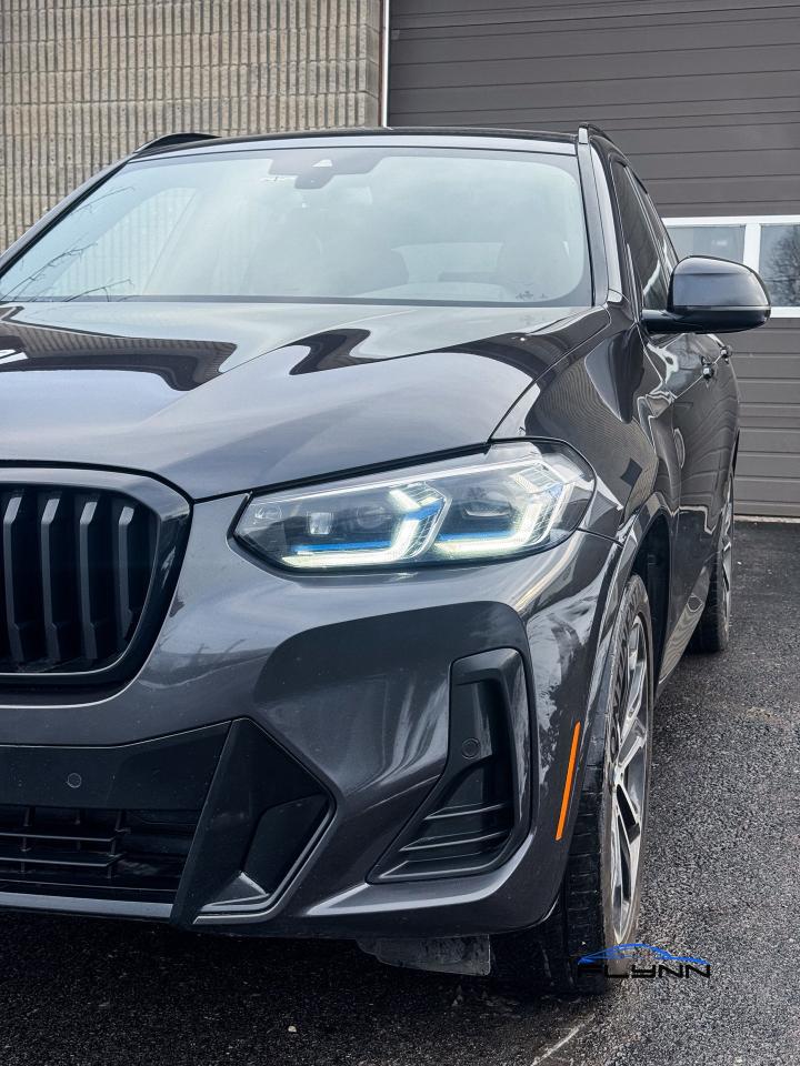 2023 BMW X3 xDrive30i M SPORT, Graphite on Red Int Photo2