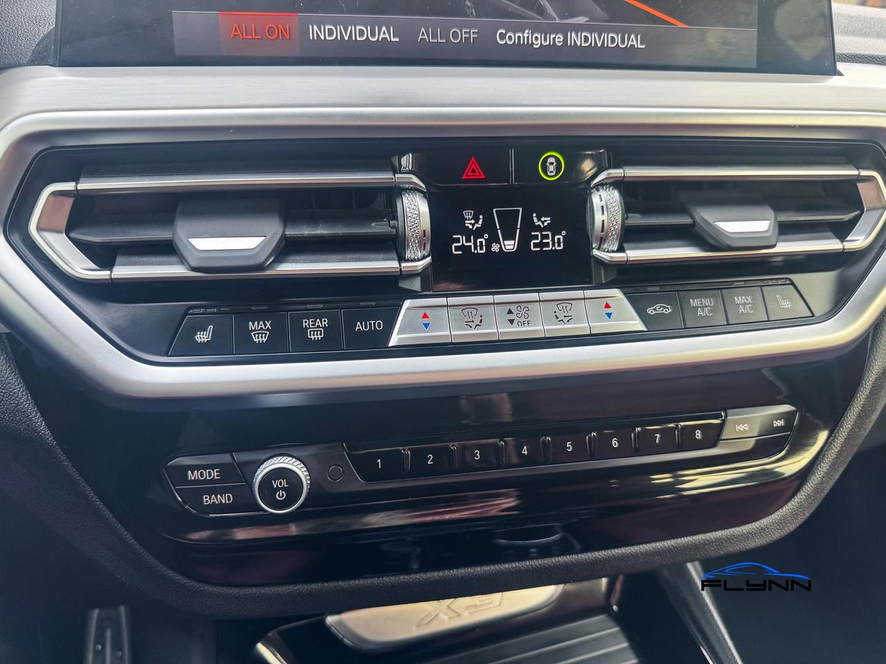 2023 BMW X3 xDrive30i M SPORT, Graphite on Red Int Photo