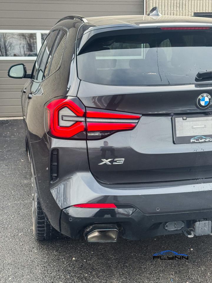 2023 BMW X3 xDrive30i M SPORT, Graphite on Red Int Photo